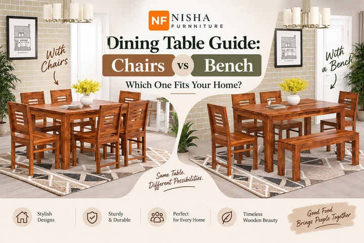 Dining Table Guide: Chairs vs Bench — Which One Fits Your Home