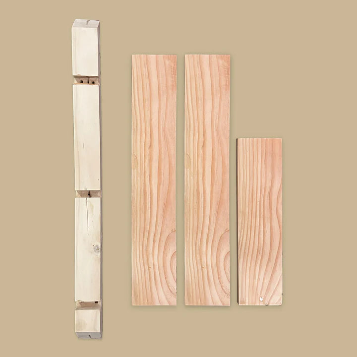 Modern Lightweight Wooden 3-Tier Floating Wall Shelf