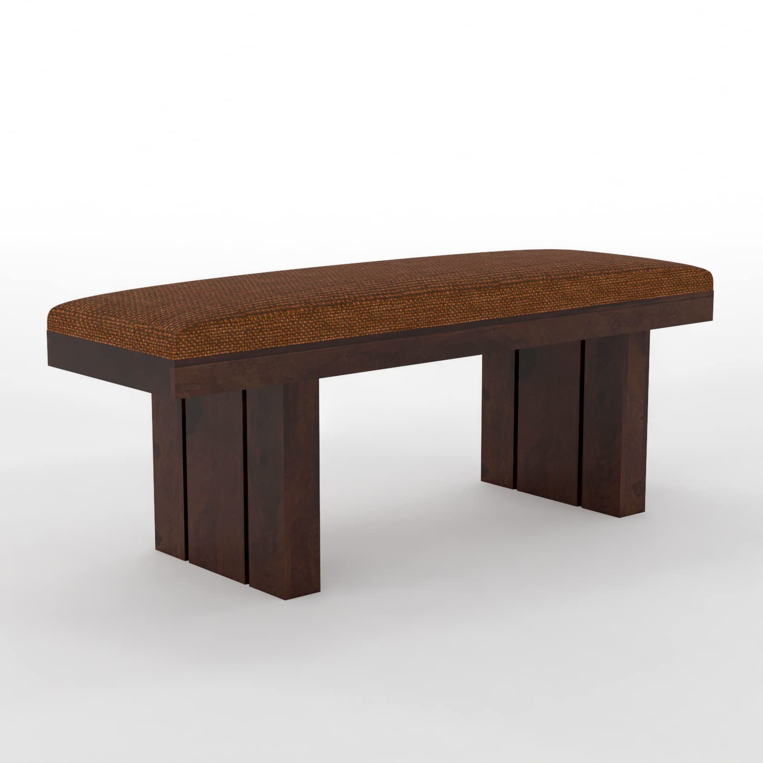 Modern Wooden Seating Bench for Living Room, Entryway & Dining
