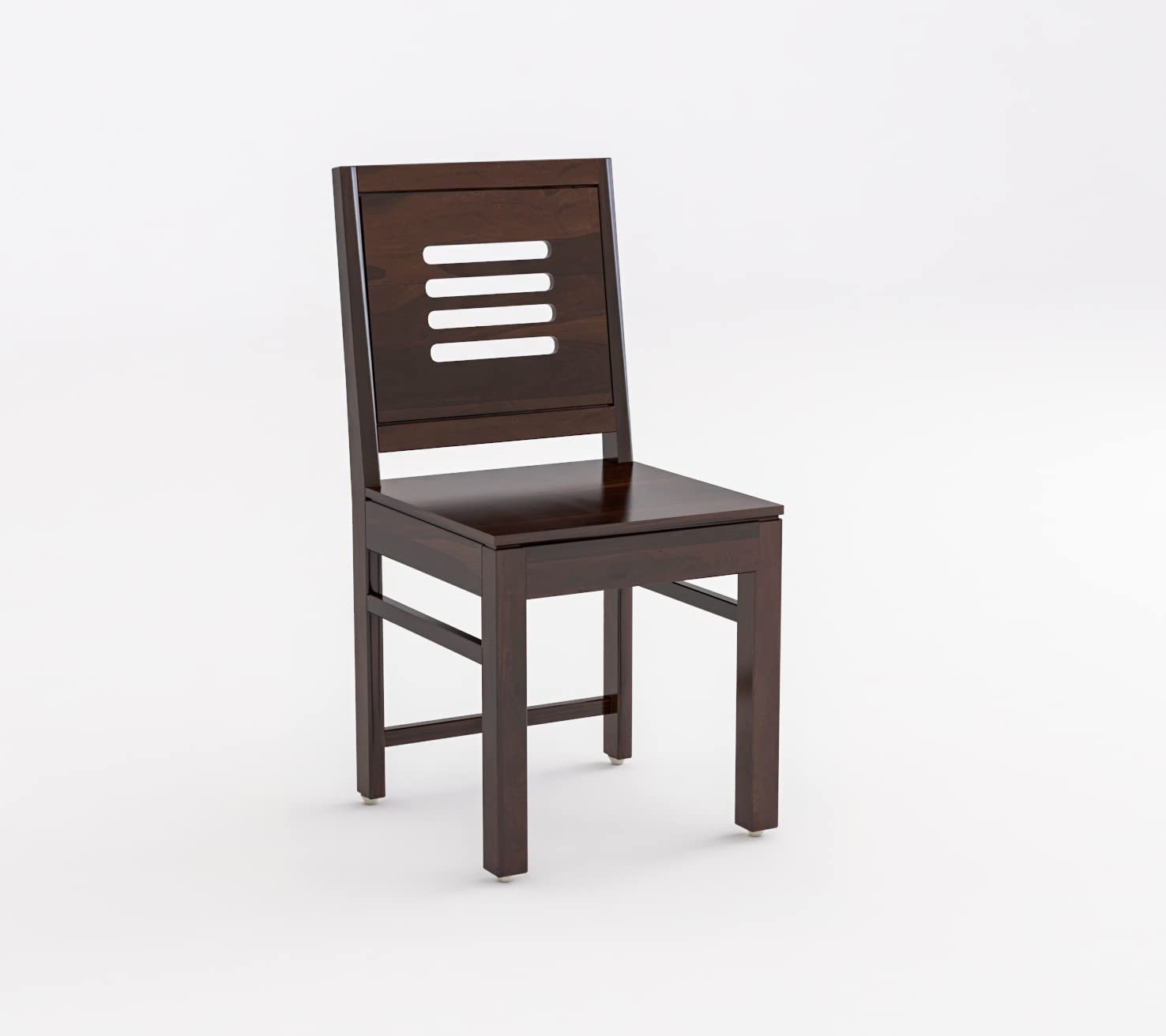 Solid Sheesham Wood 6 Seater Dining Table Set with Bench
