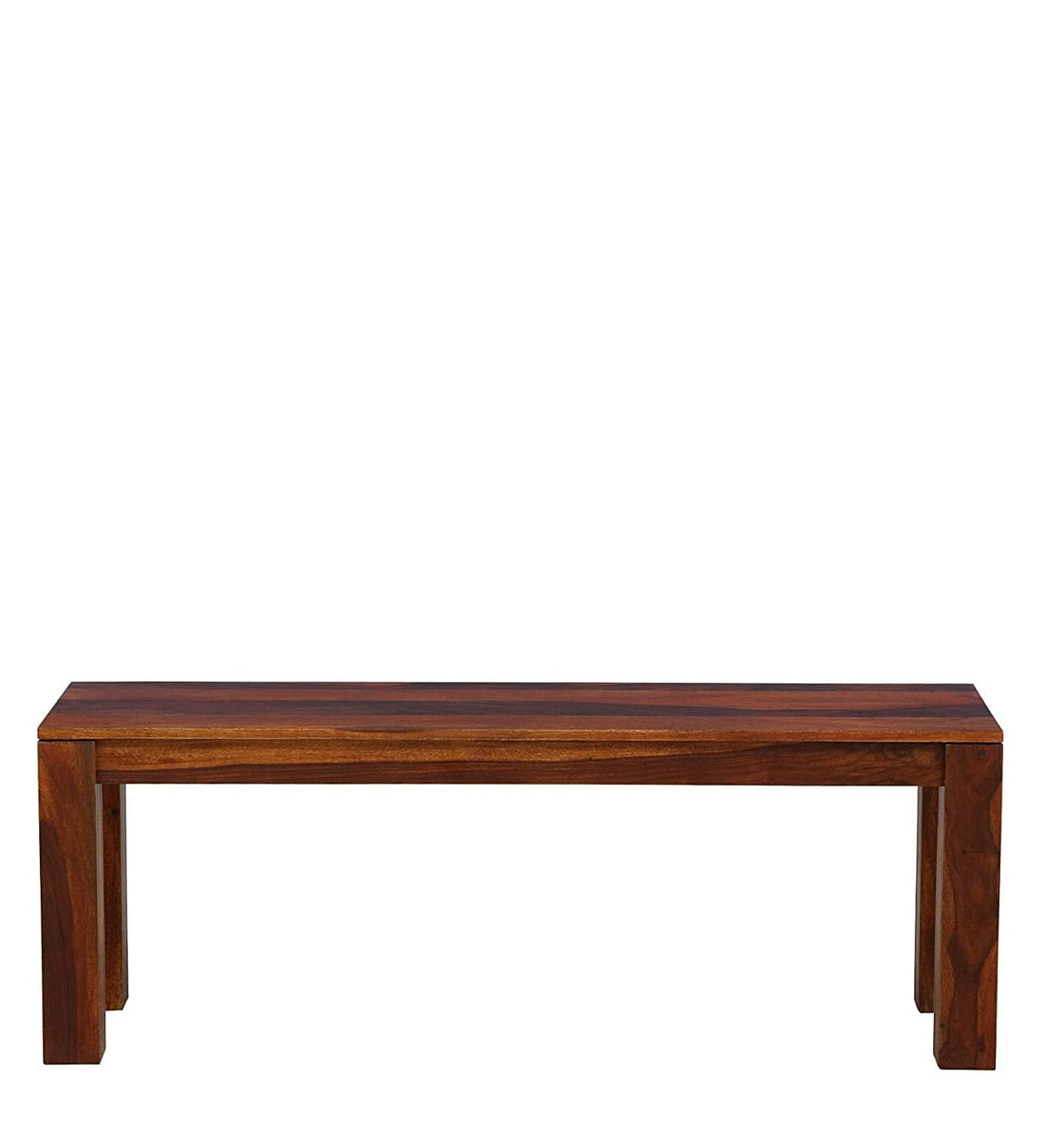 Nisha Furniture Solid Sheesham Wood Bench for Dining Room and Entryway