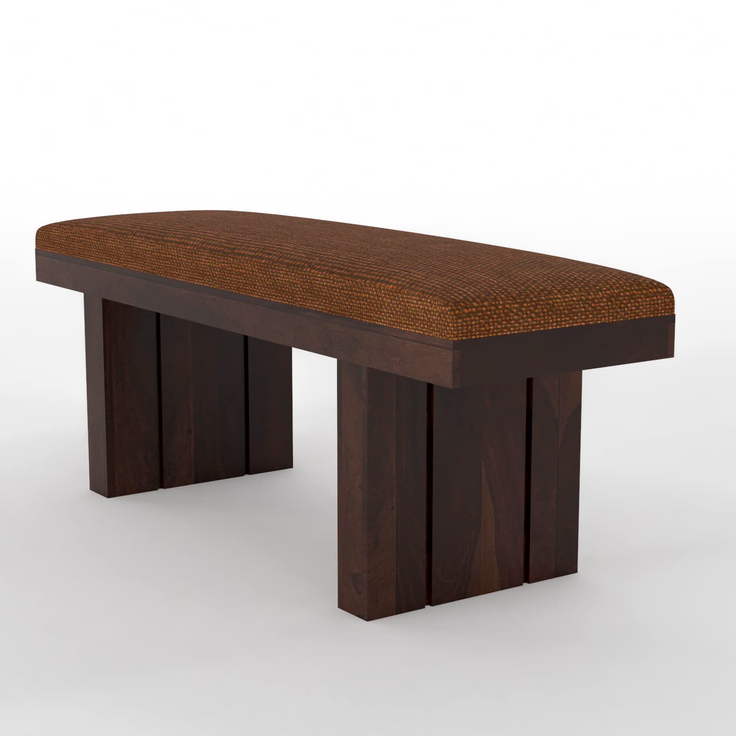 Modern Wooden Seating Bench for Living Room, Entryway & Dining