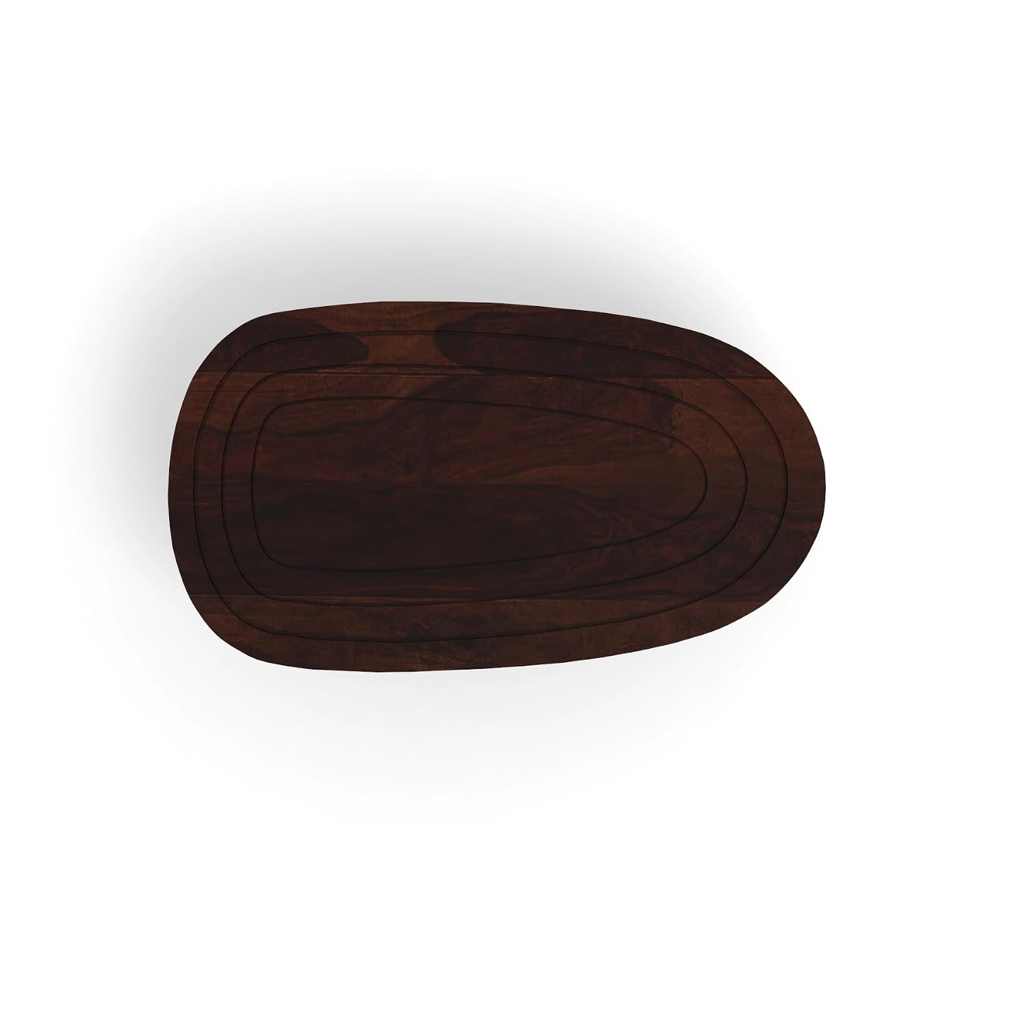 Solid Sheesham Wood Center Table | Modern Wooden Living Room Center Table