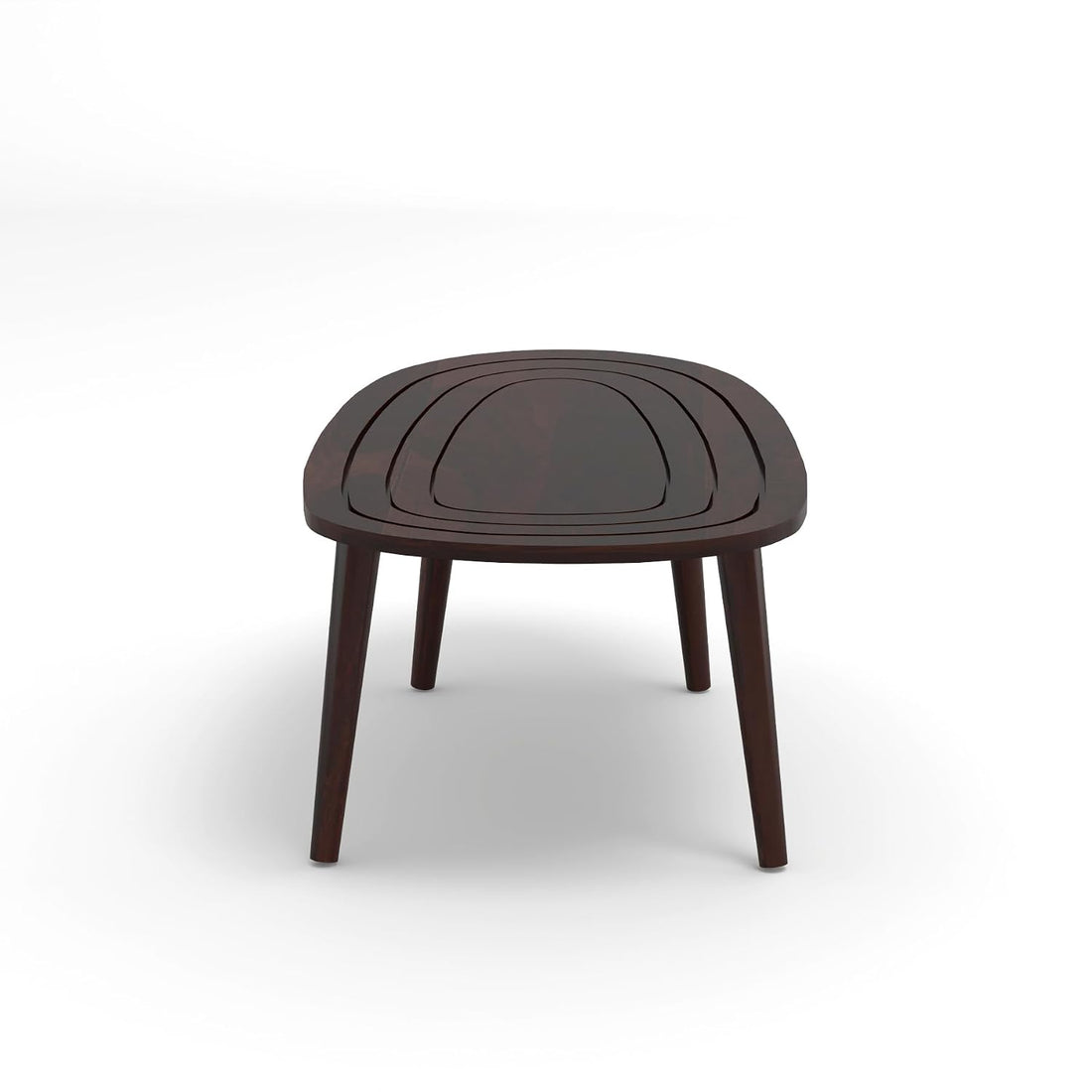 Solid Sheesham Wood Center Table | Modern Wooden Living Room Center Table