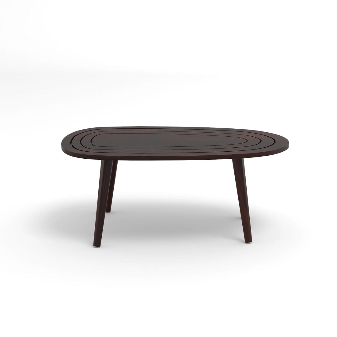 Solid Sheesham Wood Center Table | Modern Wooden Living Room Center Table
